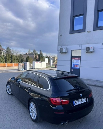 BMW Seria 5 cena 42800 przebieg: 255800, rok produkcji 2011 z Warszawa małe 172